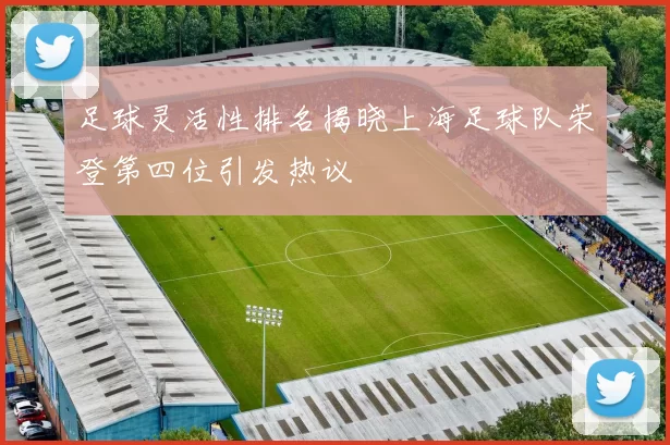 足球灵活性排名揭晓上海足球队荣登第四位引发热议