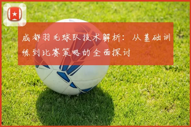 成都羽毛球队技术解析：从基础训练到比赛策略的全面探讨