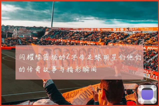 闪耀绿茵场的Z字母足球明星们他们的传奇故事与精彩瞬间
