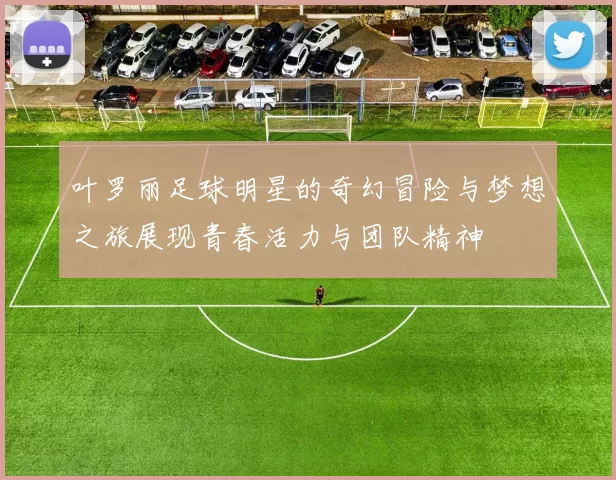 叶罗丽足球明星的奇幻冒险与梦想之旅展现青春活力与团队精神