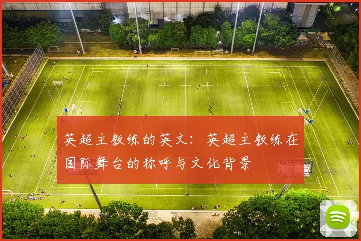 英超主教练的英文：英超主教练在国际舞台的称呼与文化背景